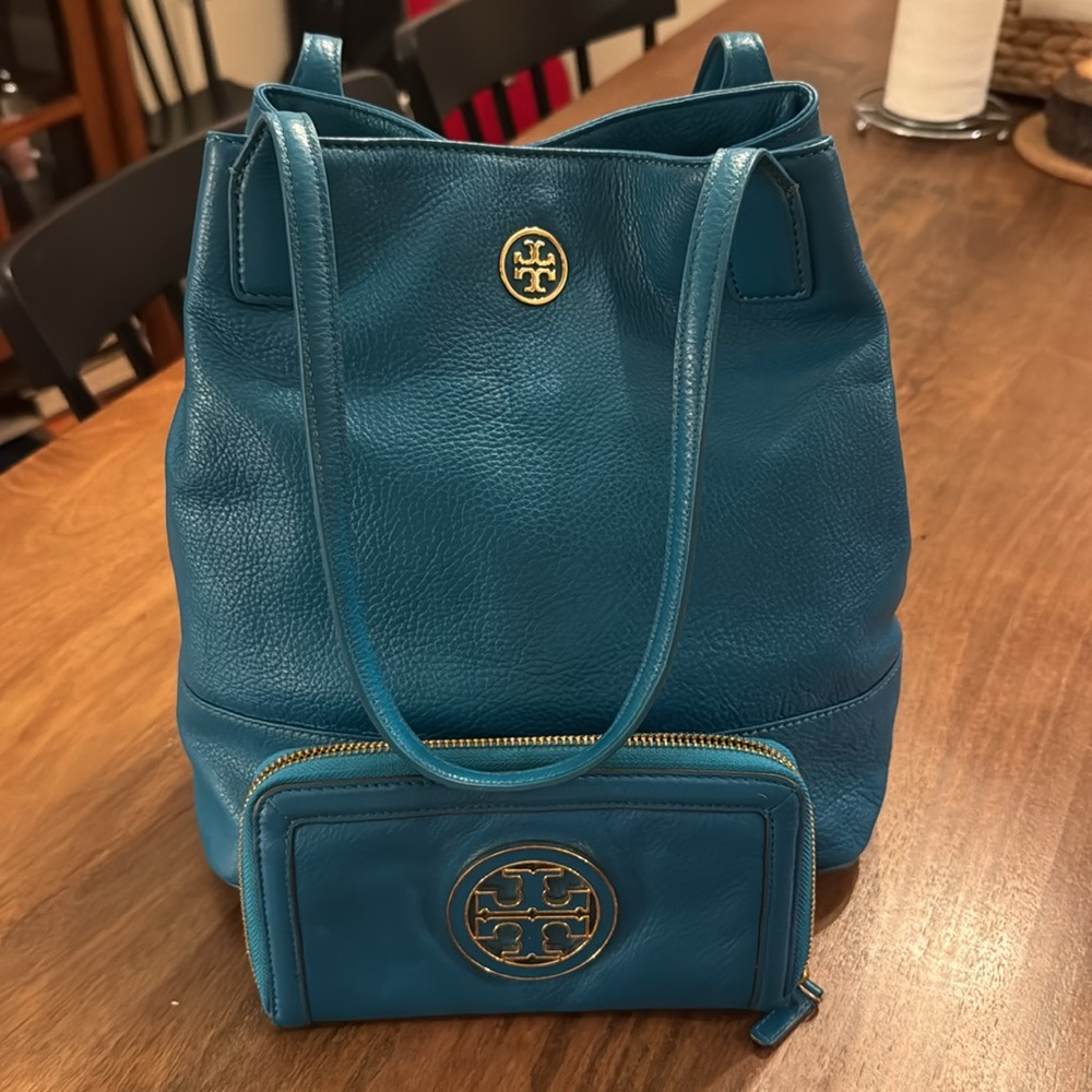 Tory Burch Michelle Bag and Matching Wallet